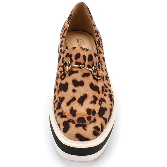 Shoes Leopard Penny Loafers Wedge Sneaker Almond Toe Poshmark